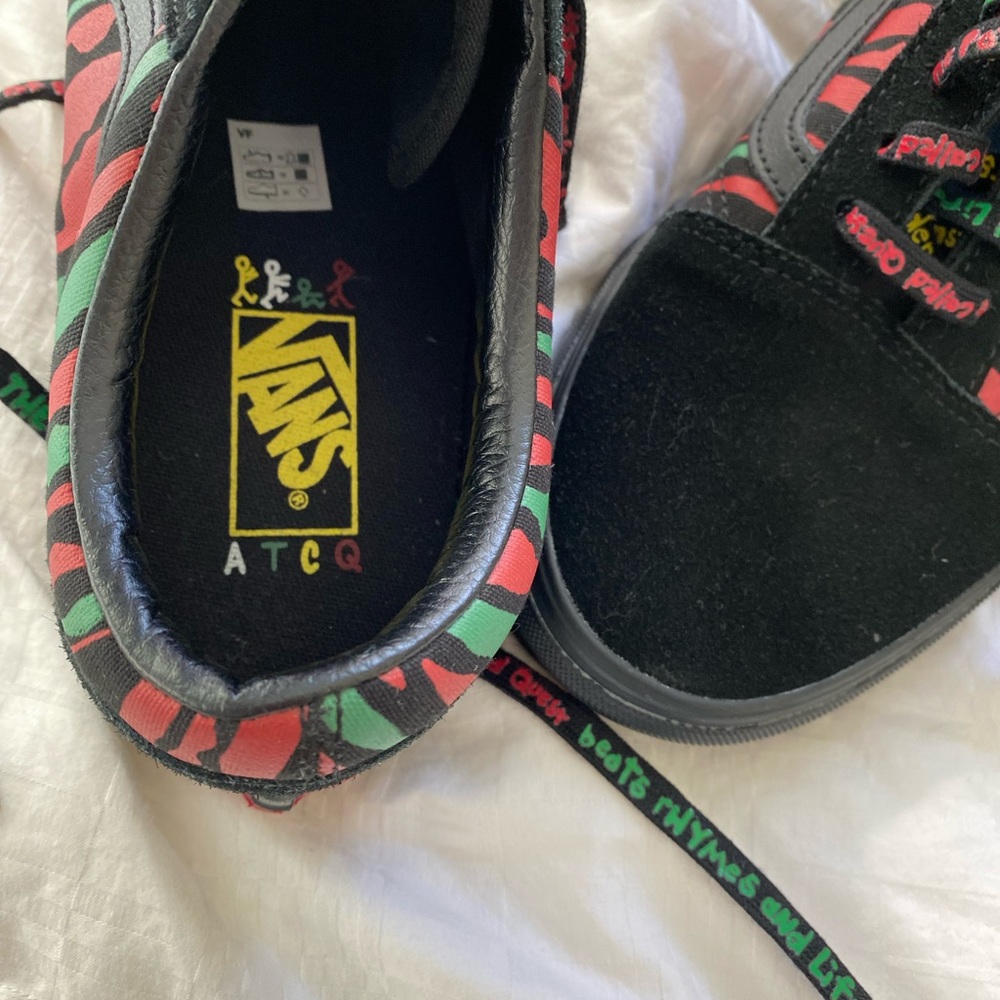 🛑SOLD🛑 VANS TRIBE CALLED QUEST Mens Shoes (NEW) Old Skool  ATCQ Black Size 10. - Picture 5 of 6